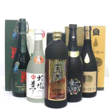 ★古酒 5本セット/焼酎 各種（荒天準備など） O8D0355