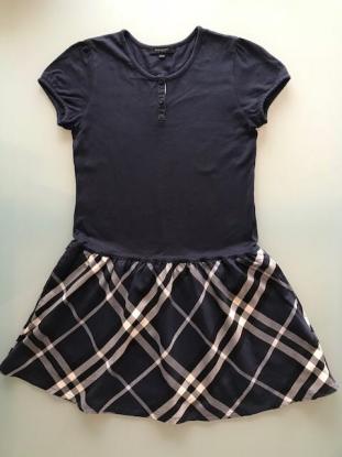 ☆美品☆バーバリー BURBERRY チェックワンピース ネイビー