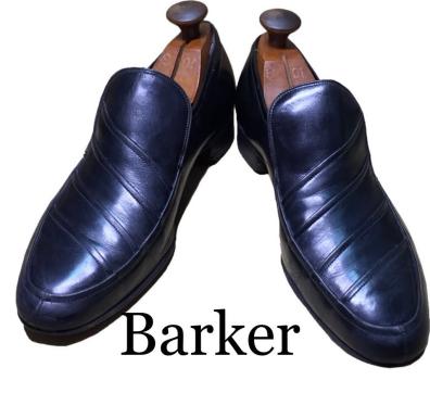 大人気，高品質 定価5万 Barker/バーカー/10D/28.5cm/スリッポン/ブラック/英国製/ハンドメイド/革靴/ドレスシューズ/Tea Time(28.0cm以上)｜売買されたオークション情報、yahooの商品情報をアーカイブ公開 - オークフ 28.0cm以上