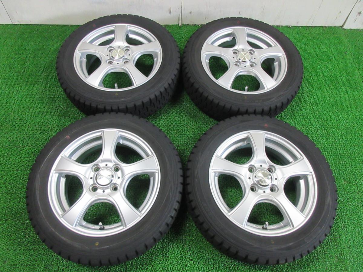 バリ山 21年製】155/65R14 アルミ4本セット 155⁄65R14 夏タイヤ