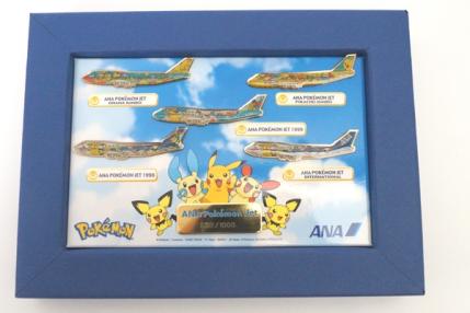 航空グッズ☆ANA ポケモンジェット ピンバッチ 6種セット☆1000個限定