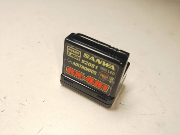 サンワ 2.4G受信機 RX-481 中古品 受信機 おもちゃ、ゲーム 【公式通販】