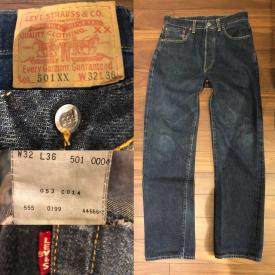 希少 濃紺 リーバイス501XX 紙パッチ 1955年モデル 復刻 米国