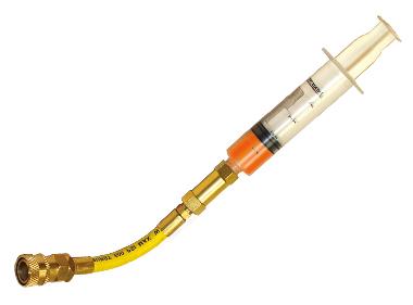 R12 R134a HFC-134a PAG POE UV発光蛍光剤用 オイルインジェクター