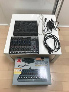 roland edirol m-16dx 18in2out デジタルミキサー一体型オーディオ