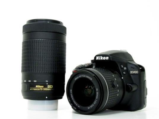 中古 Nikon D3400 ダブルズームキット デジタル 一眼レフ カメラ