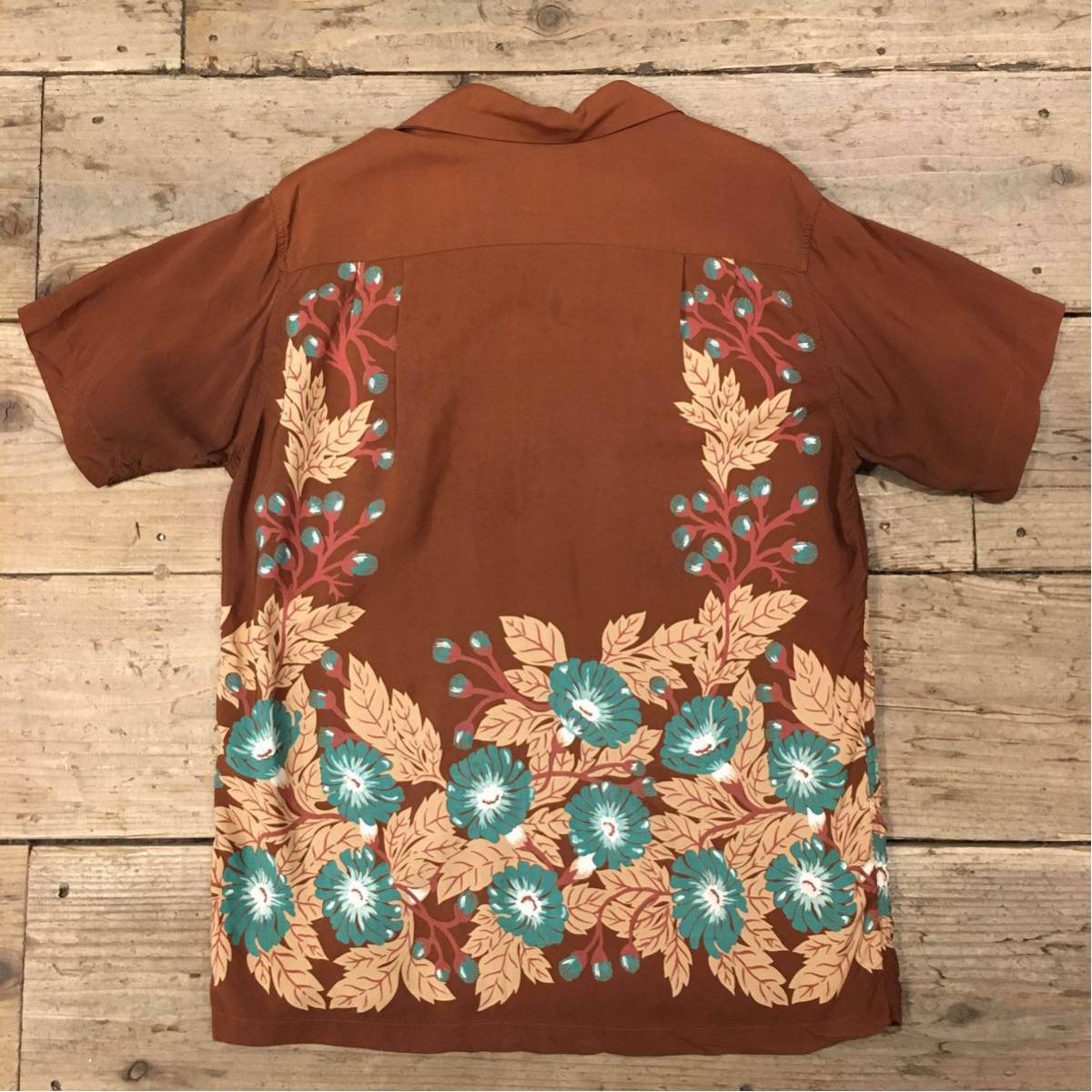 50s DUKE KAHANAMOKU 50年代 Duke カハナモク Rayon シャツ デューク 