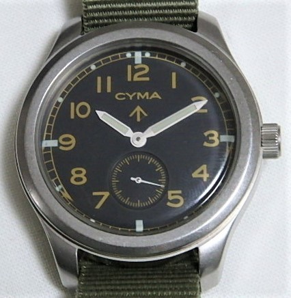 CYMA P14540 ミリタリーウォッチ M.R.M.W ミリタリー CYMA（腕時計 