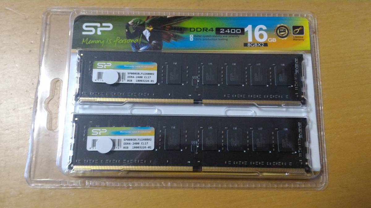 Silicon Power DDR4 (PC4 16GB Memory PC4-19200 2400MHz 19200) SP 