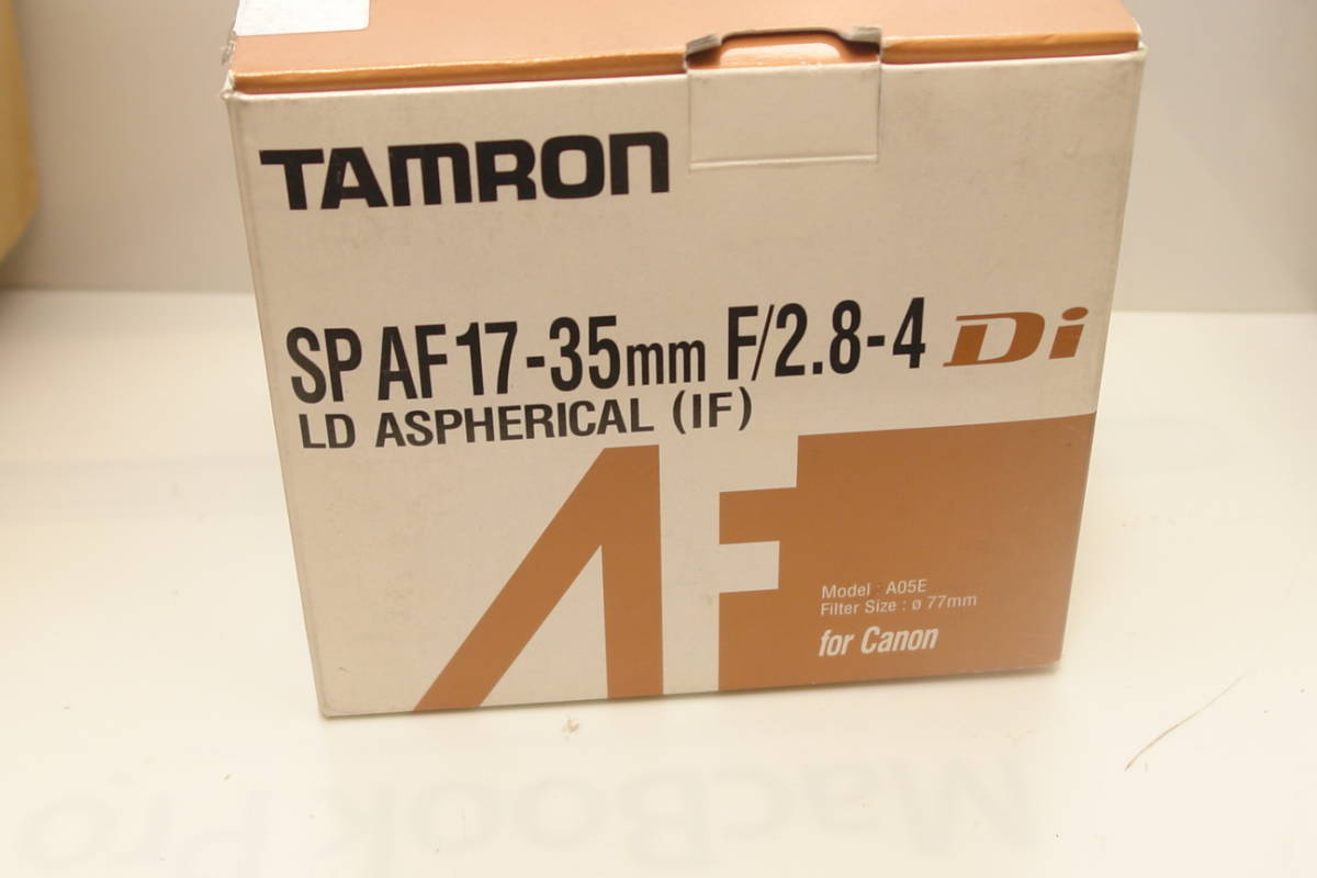 即決 TAMRON タムロン SP AF ASPHERICAL Di LD 17-35mm F2.8-4 (IF 
