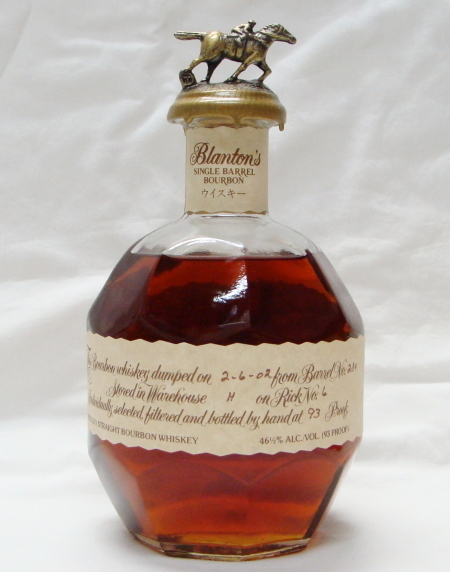 ブラントン シングルバレル バーボンウイスキー Blanton's 未開栓