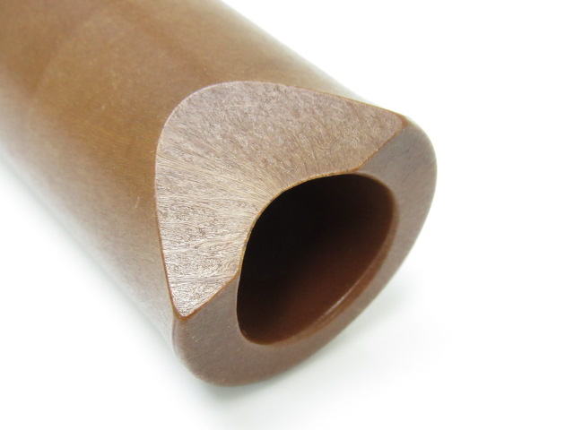 はち 82338☆プラスチック尺八/一尺八寸・7孔/む銘/全長約54cm/重さ約394g