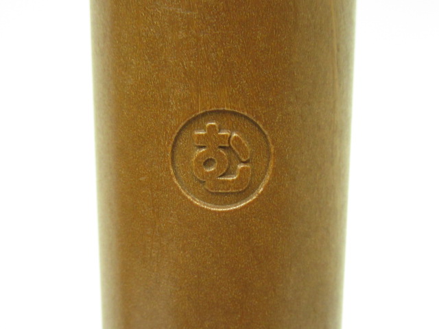 はち 82338☆プラスチック尺八/一尺八寸・7孔/む銘/全長約54cm/