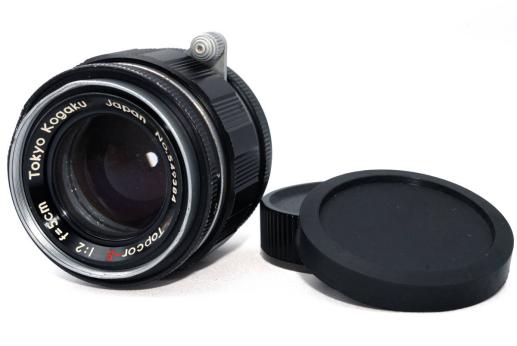 【美品】Tokyo Kogaku 東京光学 Topcor-S 1:2 f=5cm (50mm F2) トプコール ライカ Lマウント