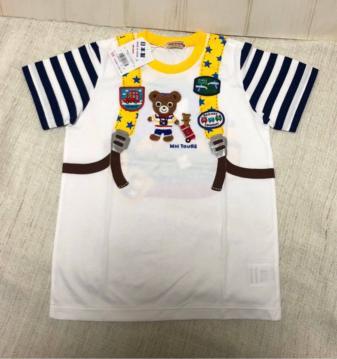 新品未使用 ミキハウス うさこだだまし絵半袖Tシャツ 新品未使用 ミキハウス うさこだだまし絵半袖Tシャツ メーカー直営WEB