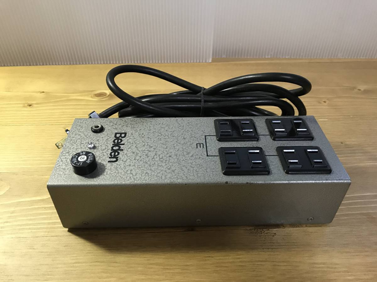 Belden ベルデン 8口 電源 タップ 音響 オーディオ 【公式通販】
