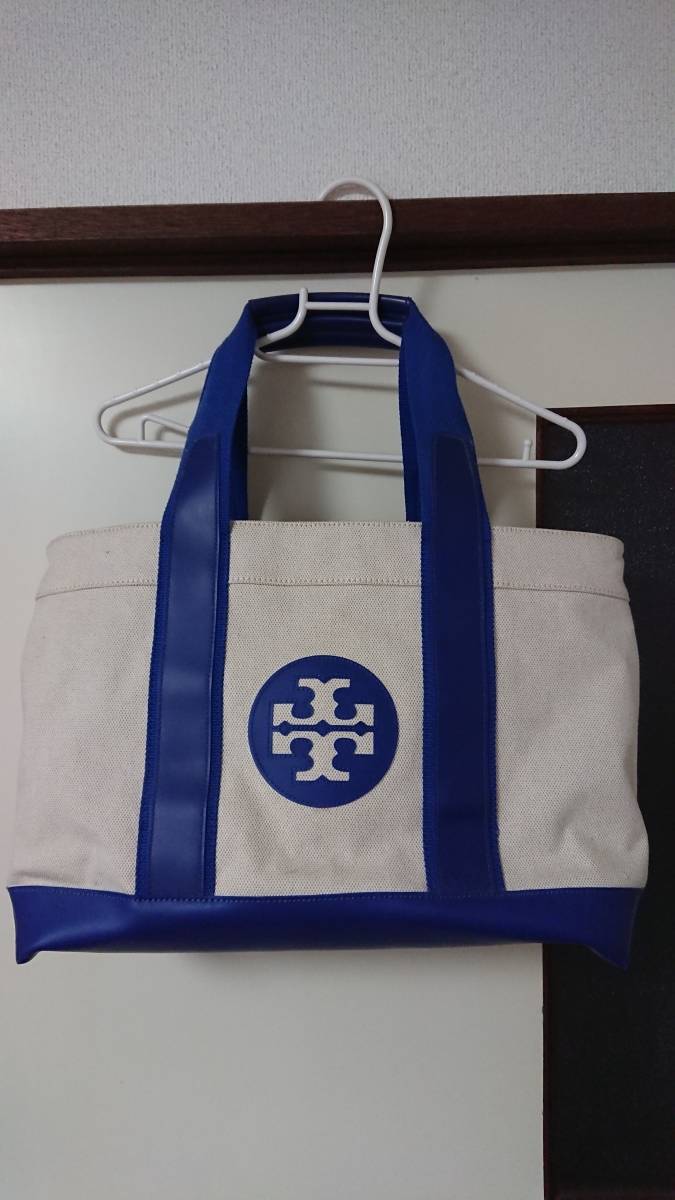 新品同様TORY BURCHトリーバーチ★キャンバストート