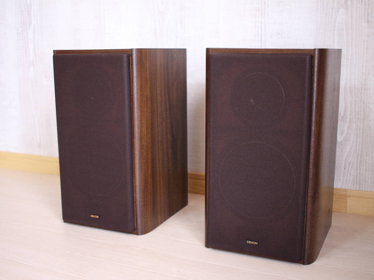□圧倒の高音質スピーカーです SC-400 Firenze DENON 極上美品 デノン 2way
