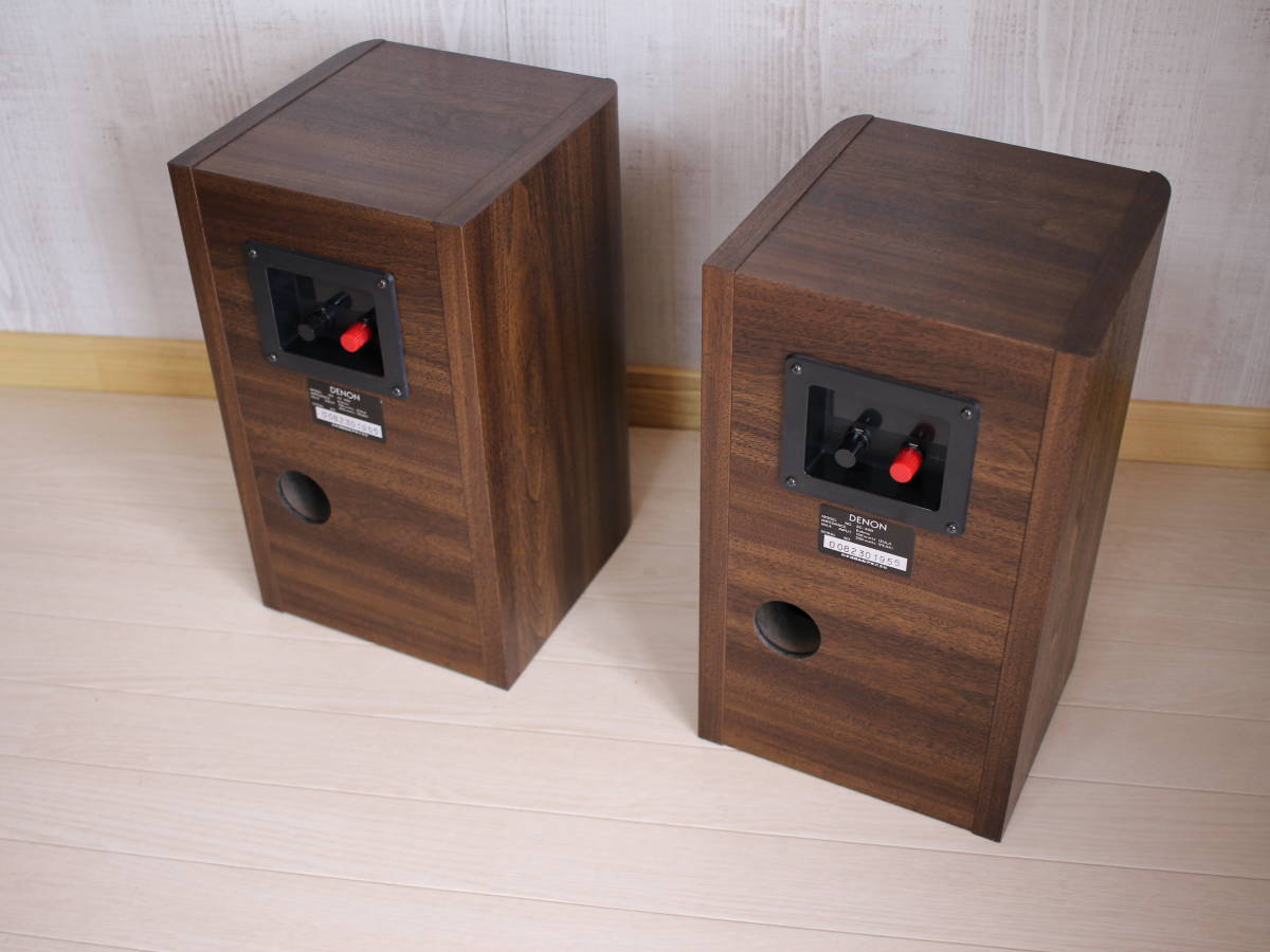 □圧倒の高音質スピーカーです SC-400 Firenze DENON 極上美品 デノン 2way
