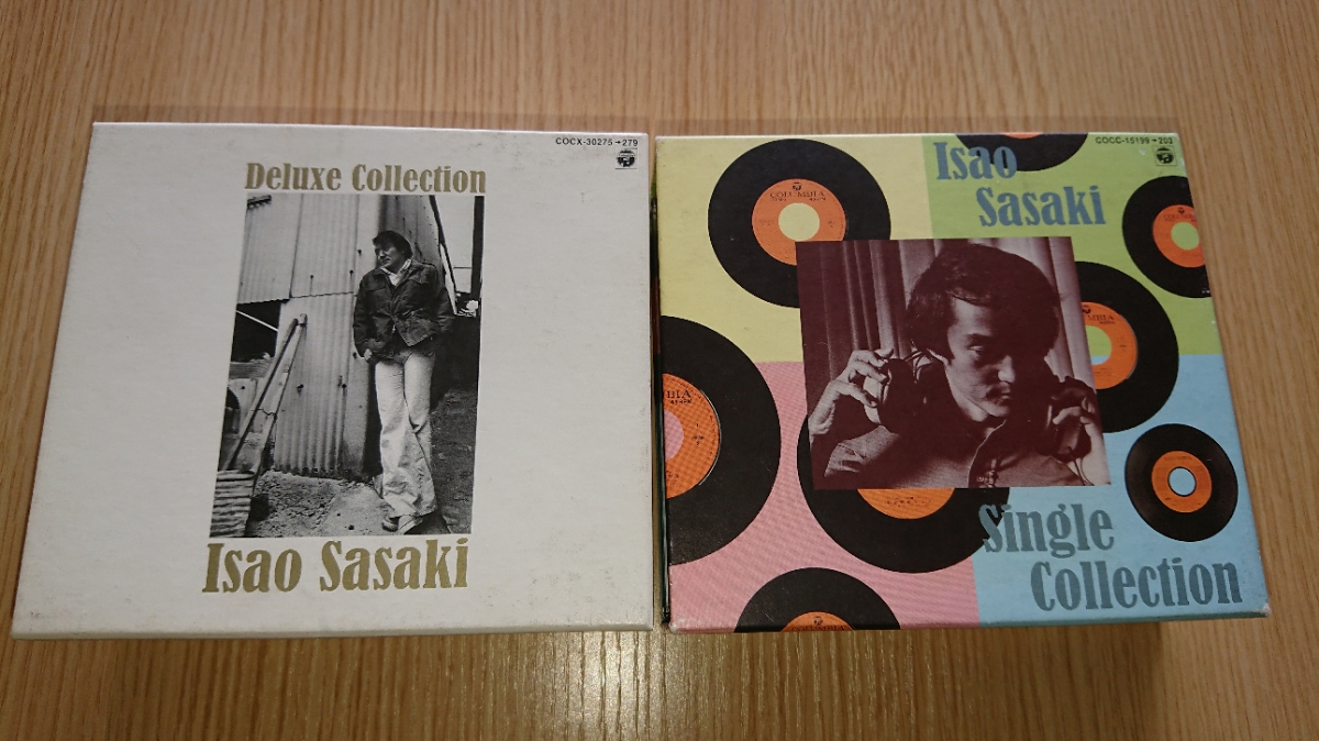 CD-BOX ささきいさお single collection & deluxe collection セット