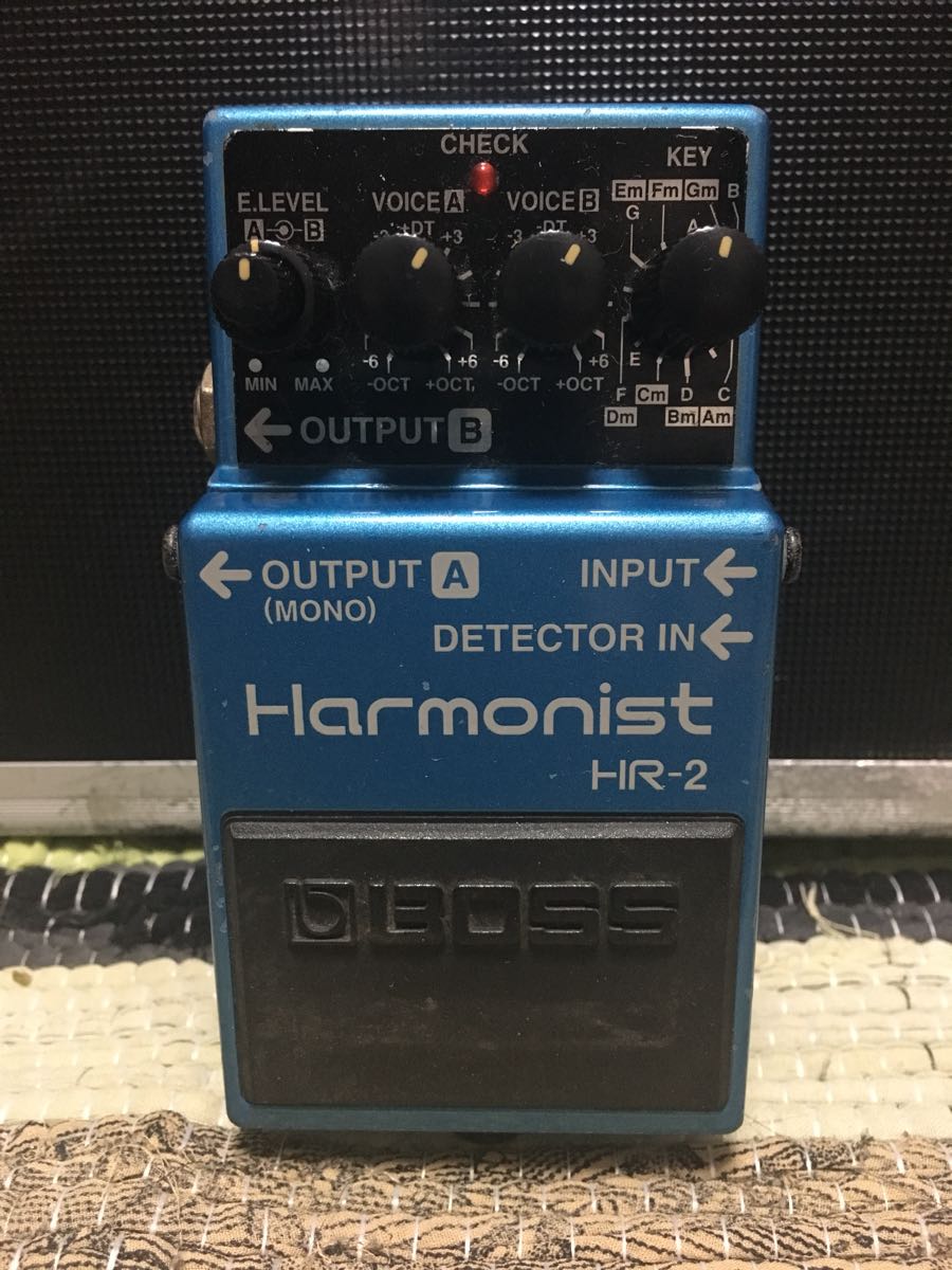 大人気，新品 BOSS HR-2 ボス ハーモニスト Harmonist 完動品 ピッチ