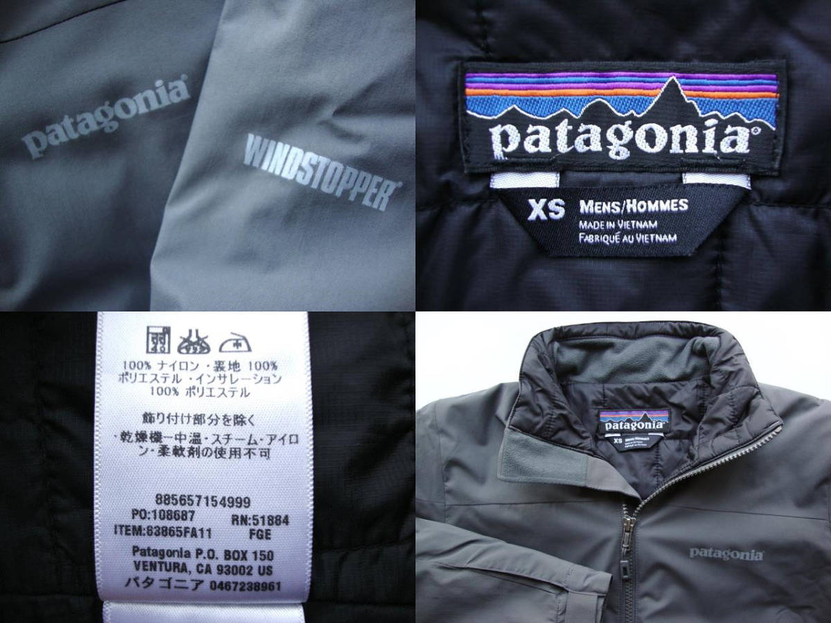 販売 情報 定価3.1万patagoniaソーラーウインドジャケットPRIMALOFT 
