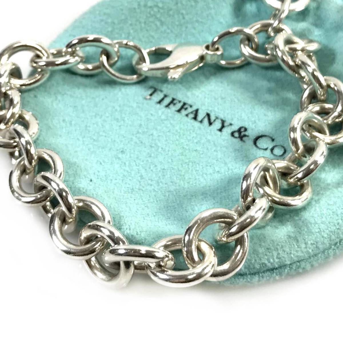 □ 1円～ 現行 □ Tiffany＆Co. ティファニー □ ベネチアン リンク 