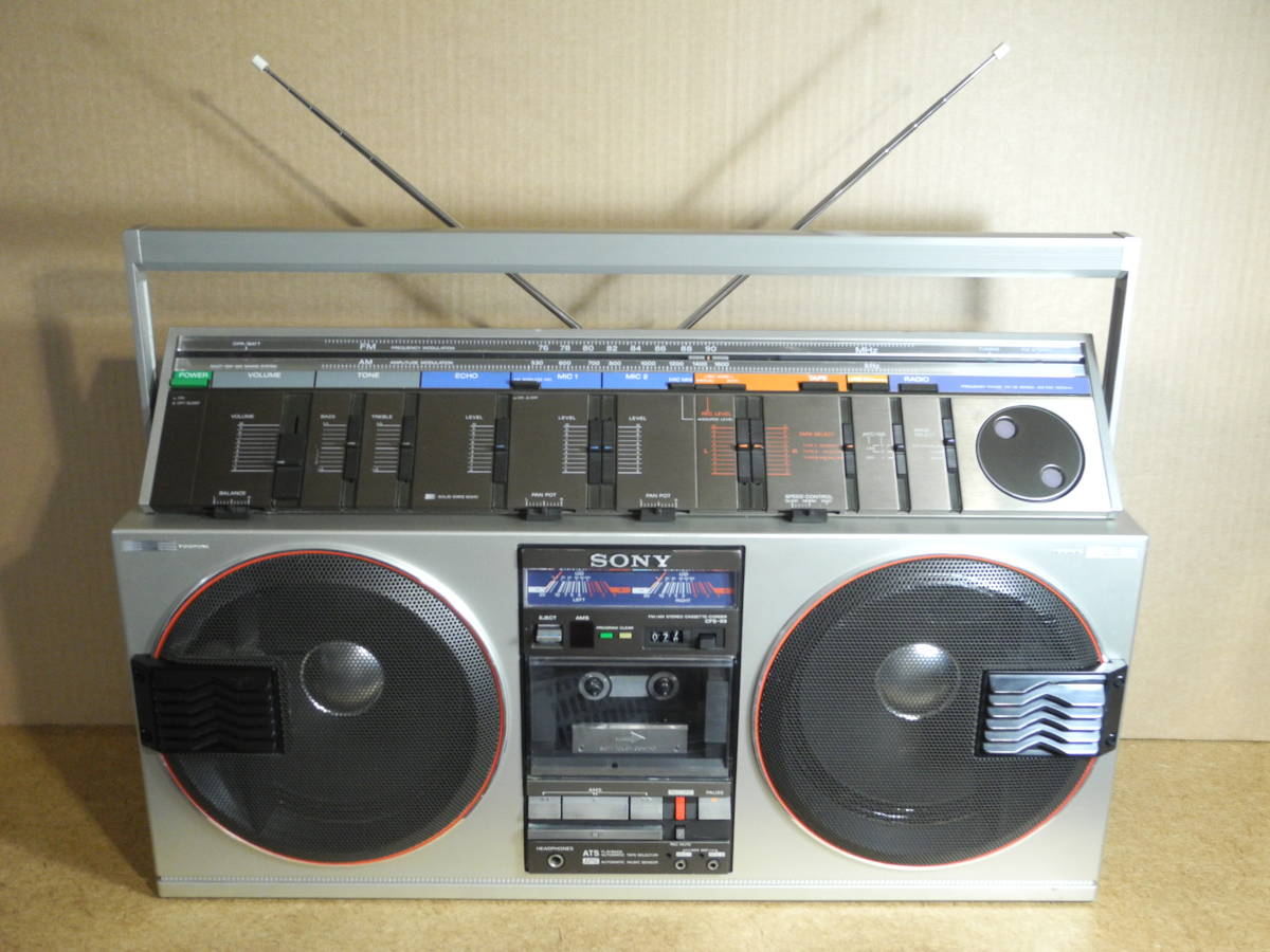 SONY ソニー ラジカセ CFS-99 ステレオカセットコーダー 当時物 現状品
