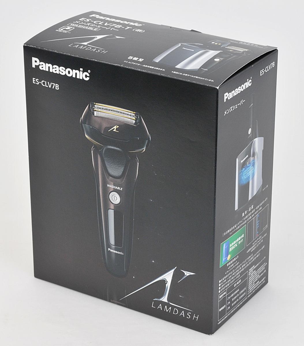 Panasonic ラムダッシュ ES-CLV7B ＜美品＞ 非常に良い)パナソニック