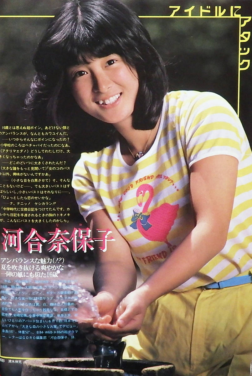 ゴロー Goro 石川ひとみ ビキニ水着 初公開 宮崎美子 石野真子 ピンナップポスター 岩崎良美 河合奈保子 矢沢永吉 本雑誌昭和55年 アイドル アイドル 芸能人 売買されたオークション情報 Yahooの商品情報をアーカイブ公開 オークファン Aucfan Com