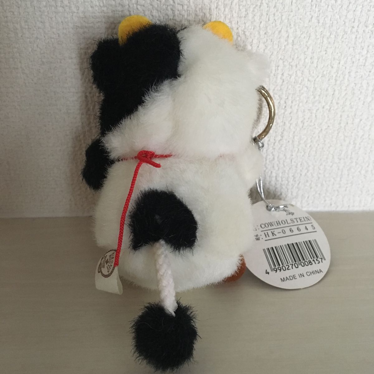 HIROKUN HOUSE/ヒロクンハウス COW(HOLSTEIN) 牛 ぬいぐるみ 約10cm