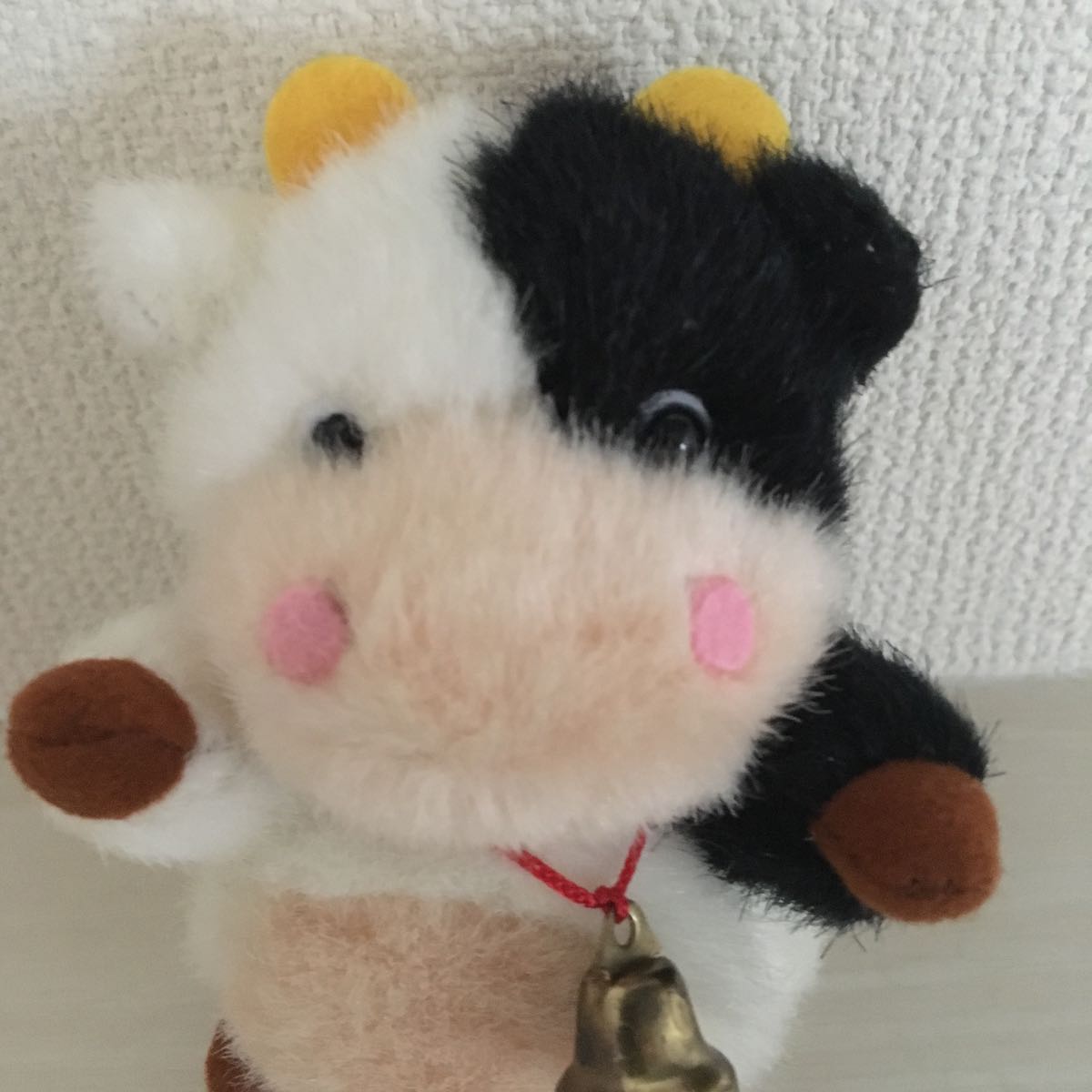 9416 HIROKUN HOUSE 牛のぬいぐるみ　６４ｃｍ HIROKUN HOUSE/ヒロクンハウス COW(HOLSTEIN) 牛 ぬいぐるみ 約10cm