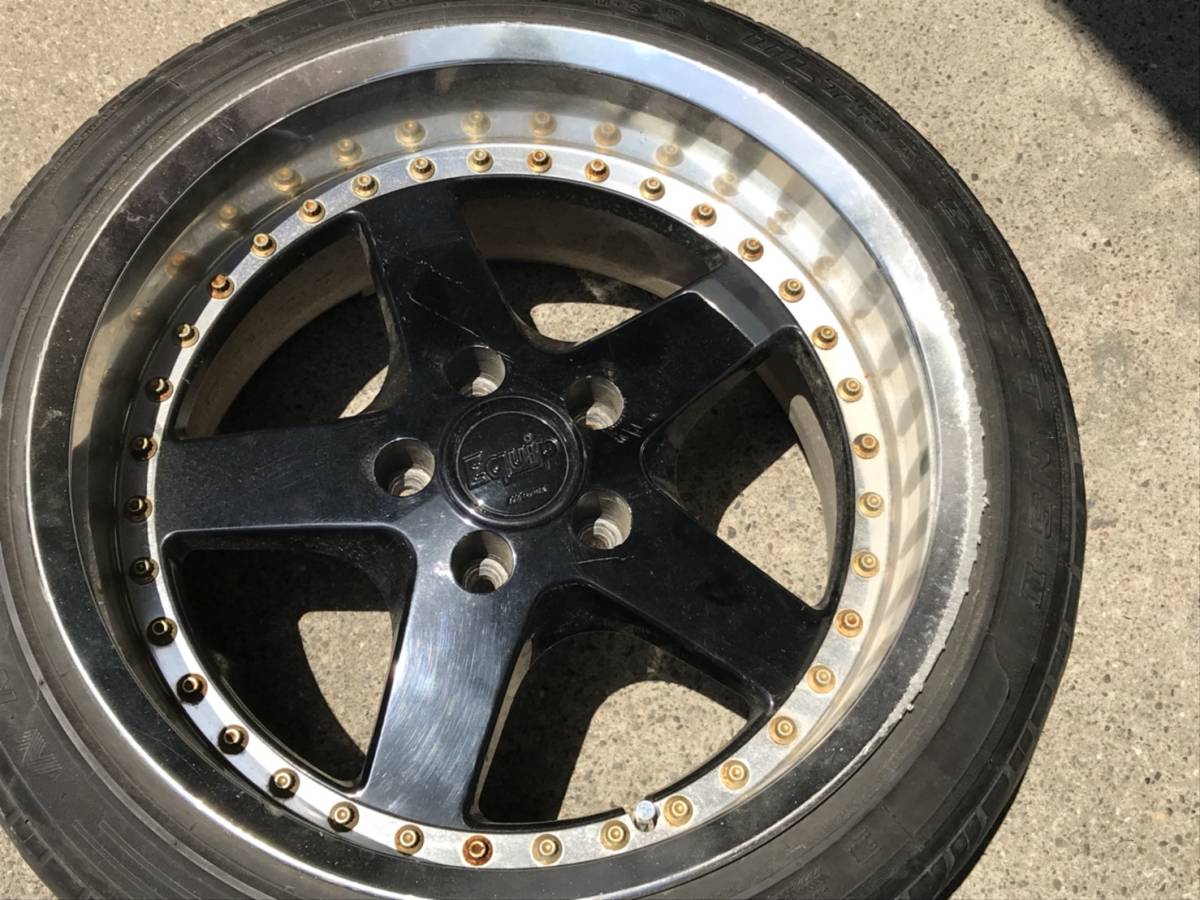 17×8.0J WORK ワーク Equip エクイップ +43 114.3-5 Work Equip 40 4x114