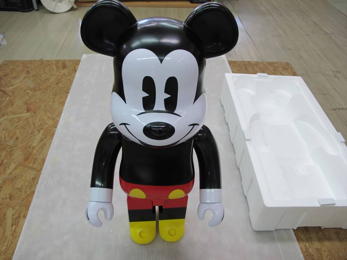 Be Rbrick ミッキーマウス 1000 ベアブリック メディコム トイ ディズニー Medicom Toy Mickey Mouse Disney キューブリック ベアブリック 売買されたオークション情報 Yahooの商品情報をアーカイブ公開 オークファン Aucfan Com