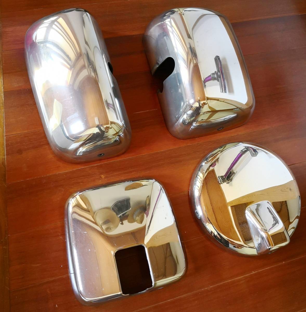 定番人気，お得 純正 日野 NEW プロフィア クローム メッキ ミラーカバー 品 H16 H22(ミラー)｜売買されたオークション情報、yahooの商品情報をアーカイブ公開 - オークファン 外装