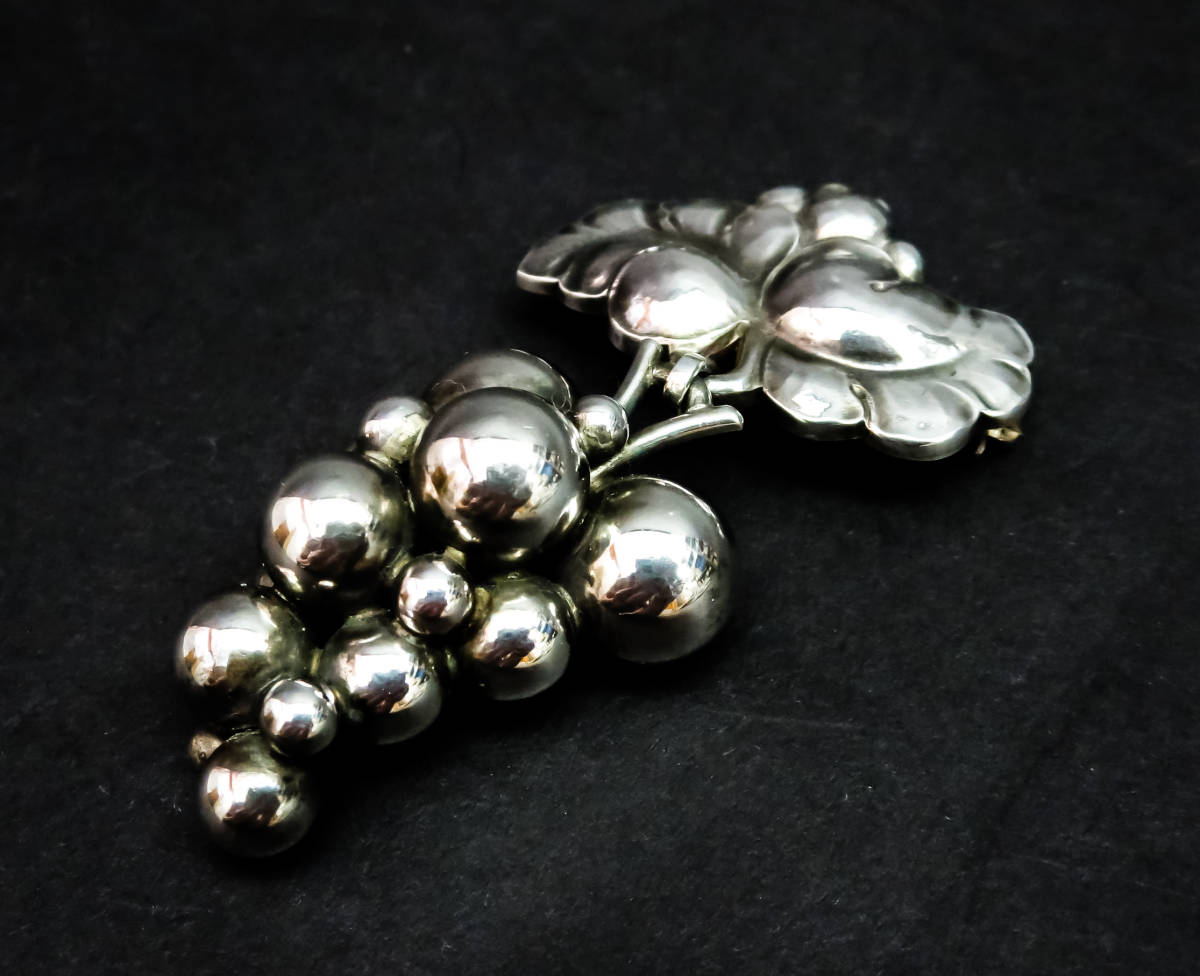 GEORG JENSEN】ジョージ ジェンセン Silver 925 シルバー ブローチ