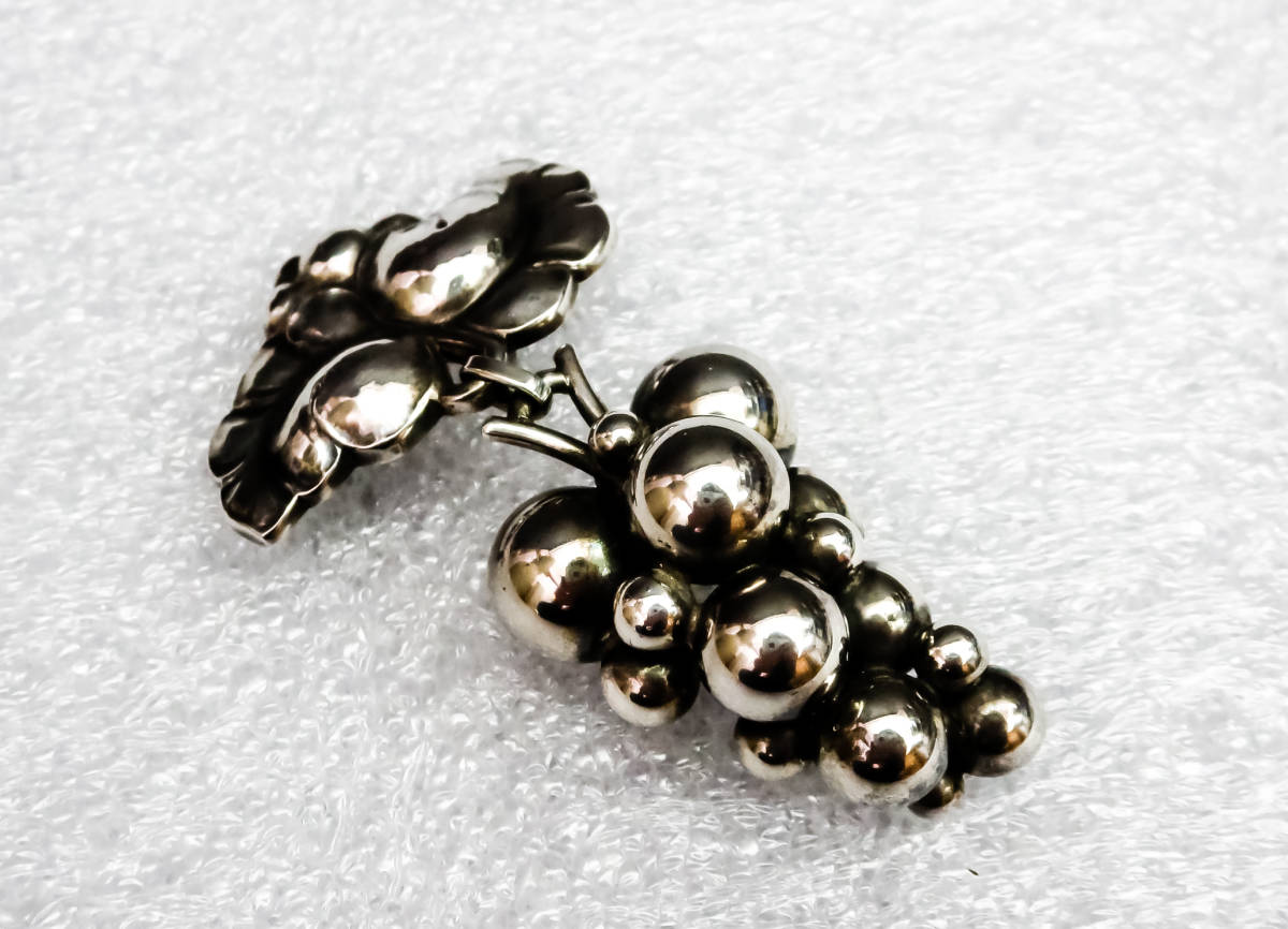 GEORG JENSEN】ジョージ ジェンセン Silver 925 シルバー ブローチ