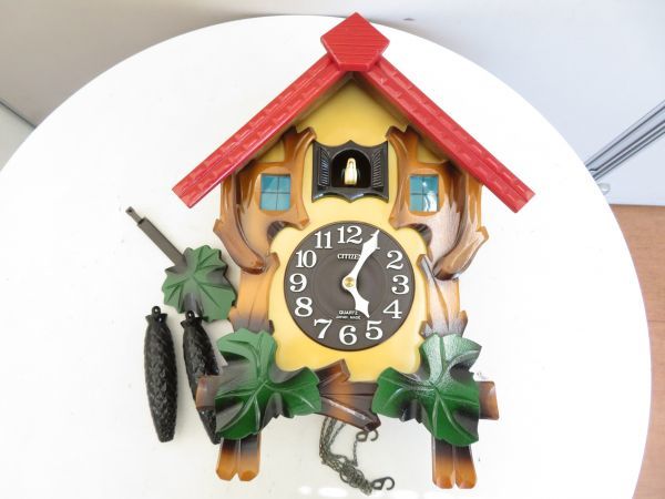 CITIZEN 鳩時計☆my 昭和レトロCITIZEN 鳩時計』ジャンク品 CITIZEN 鳩