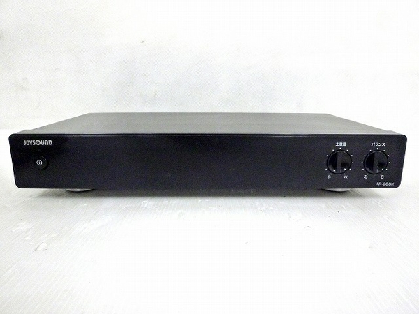 中古 JOYSOUND AP-200X カラオケ機材 ステレオ パワーアンプ ジョイ