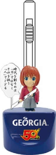 名言フィギュア8体【少年ジャンプ+GEORGIA】ドラゴンボール+ワンピース+北斗の拳+るろうに剣心+こち亀+NARUTO+キン肉マン+シティーハンター_9