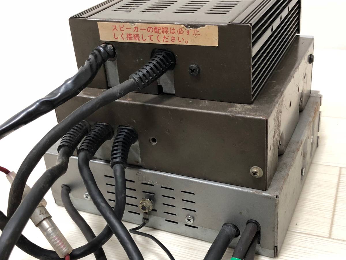 A0036【パイオニア】ロンサムカーボーイ FX-K9/CD-5/GM-40セット 旧車 レトロ★ジャンク★