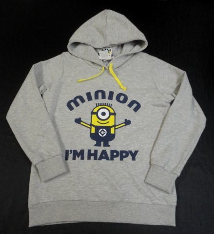 ミニオン ミニオンズ プルパーカー タグ付き ｍサイズ レディース グレー スウェット Usj Mサイズ 売買されたオークション情報 Yahooの商品情報をアーカイブ公開 オークファン Aucfan Com