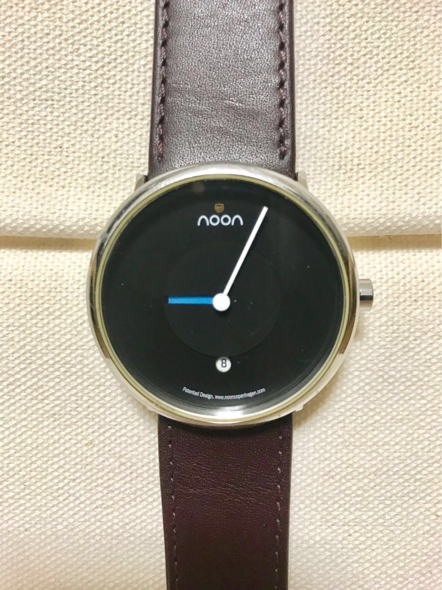 【5/5電池.ベルト交換済】noon copenhagen 時計