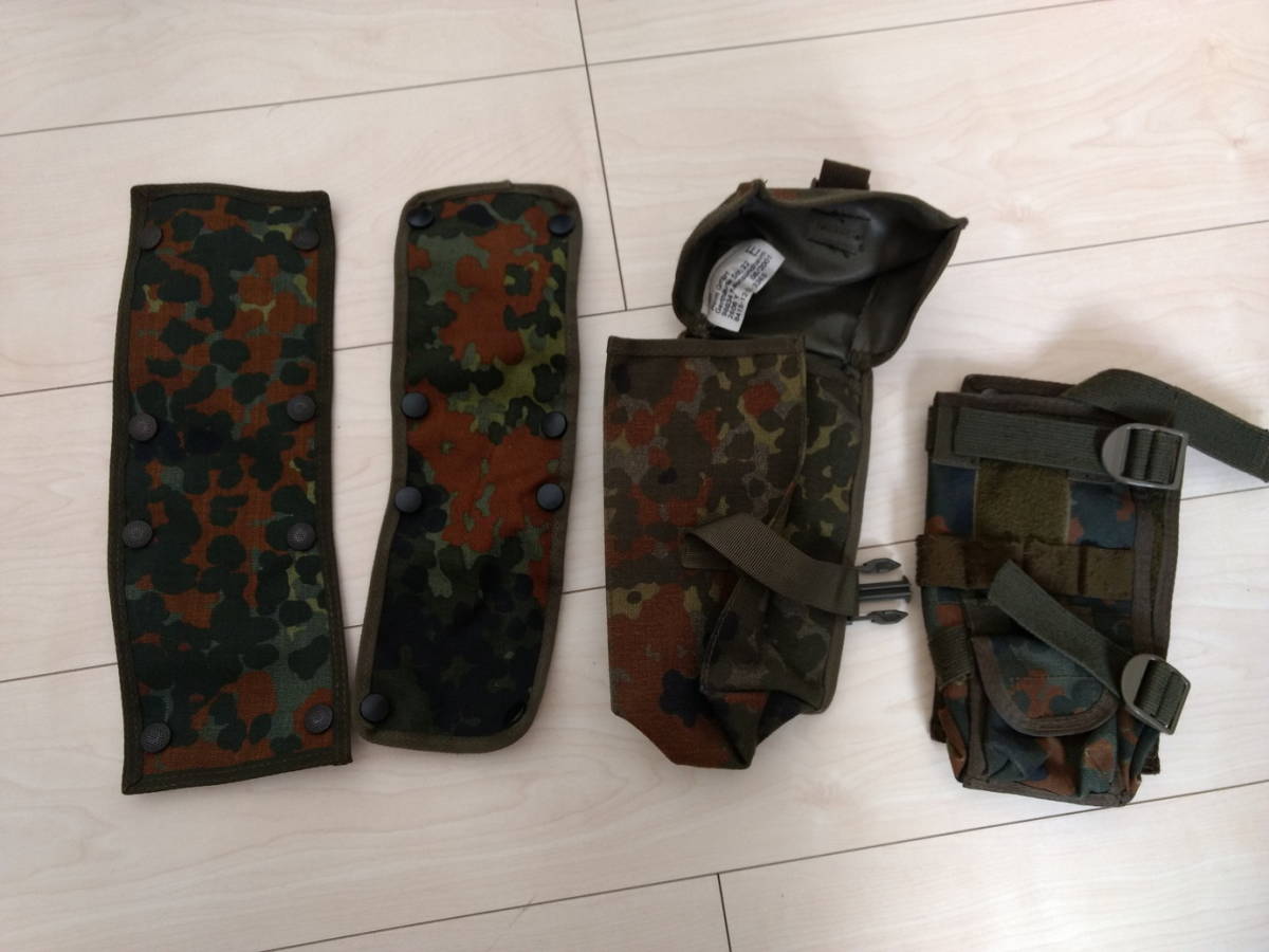 ドイツ連邦軍 KSKベスト用ポーチセット 実物中古品 KSKベスト ドイツ軍放