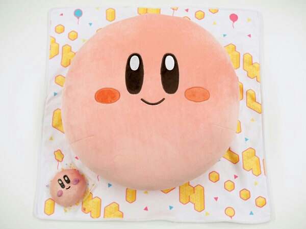 未開封新品】ローソン限定商品 カービィまんクッション＆ブランケット
