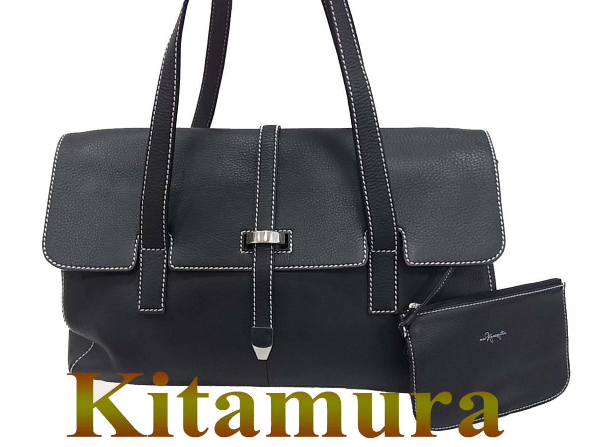 ▽銀座かねまつ GINZA Kanematsu 定価4.5万↑ 本革レザー ミニポーチ