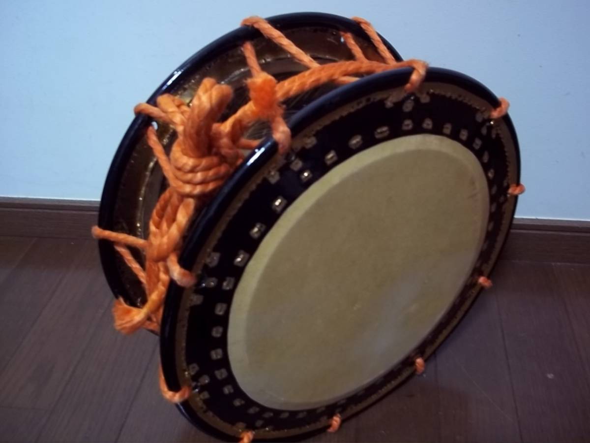 和太鼓 締め太鼓 バチ付台付 祭り太鼓 /ケース付 打楽器 締太鼓 太鼓