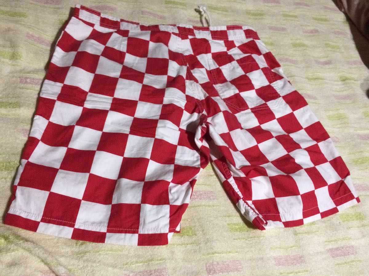 美品 スタンダードカリフォルニア チェッカー柄 ショートパンツ