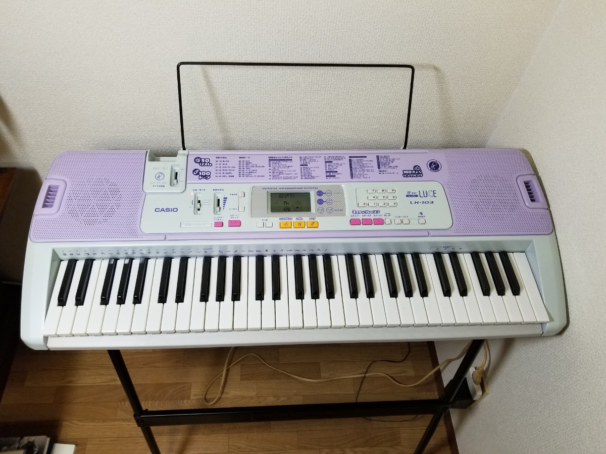 CASIO】光ナビ LUCE LK-103 スタンド付き