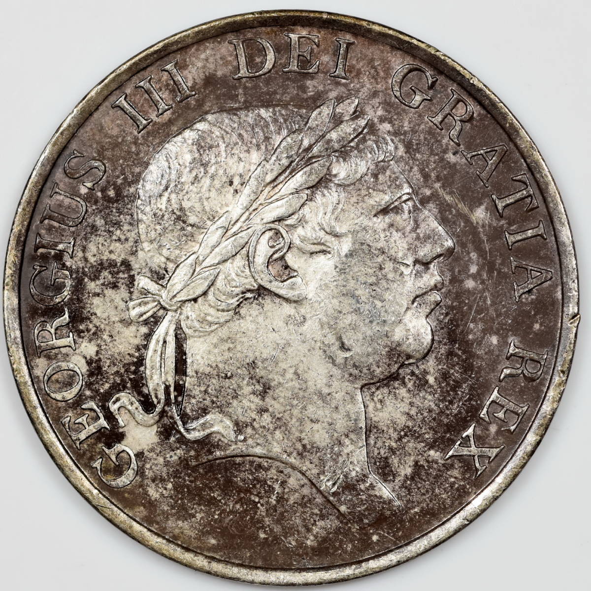 1円～ イギリス 1812年 3シリング銀貨 ジョージ3世 PCGS MS63 ジョージ3世